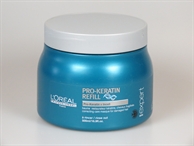 LOREAL pro-keratin hair mask refill 500 ml