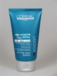 Loreal pro-keratin refill hair protection cream 150 ml