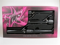 Styler ceramic hair curler with 3 interchangeable heads