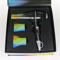 Hair dryer colorful stripes 2000W   free serum 100ml