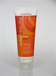 Total results sleek hair conditioner 250ml