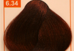 Hair color number 6.34