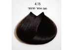 Hair color number 4.15